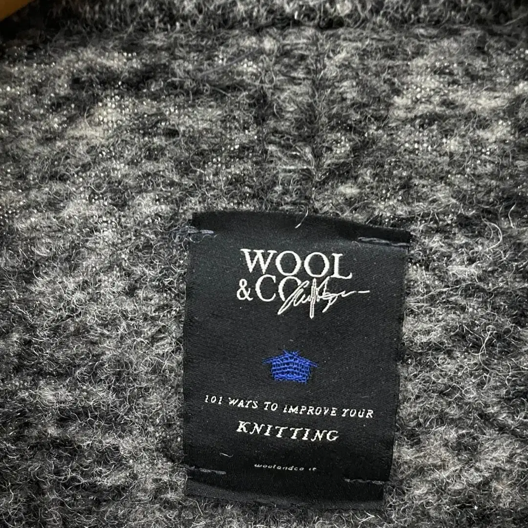 100)시리즈 이태리 Wool&Co 울앤코 니트 자켓