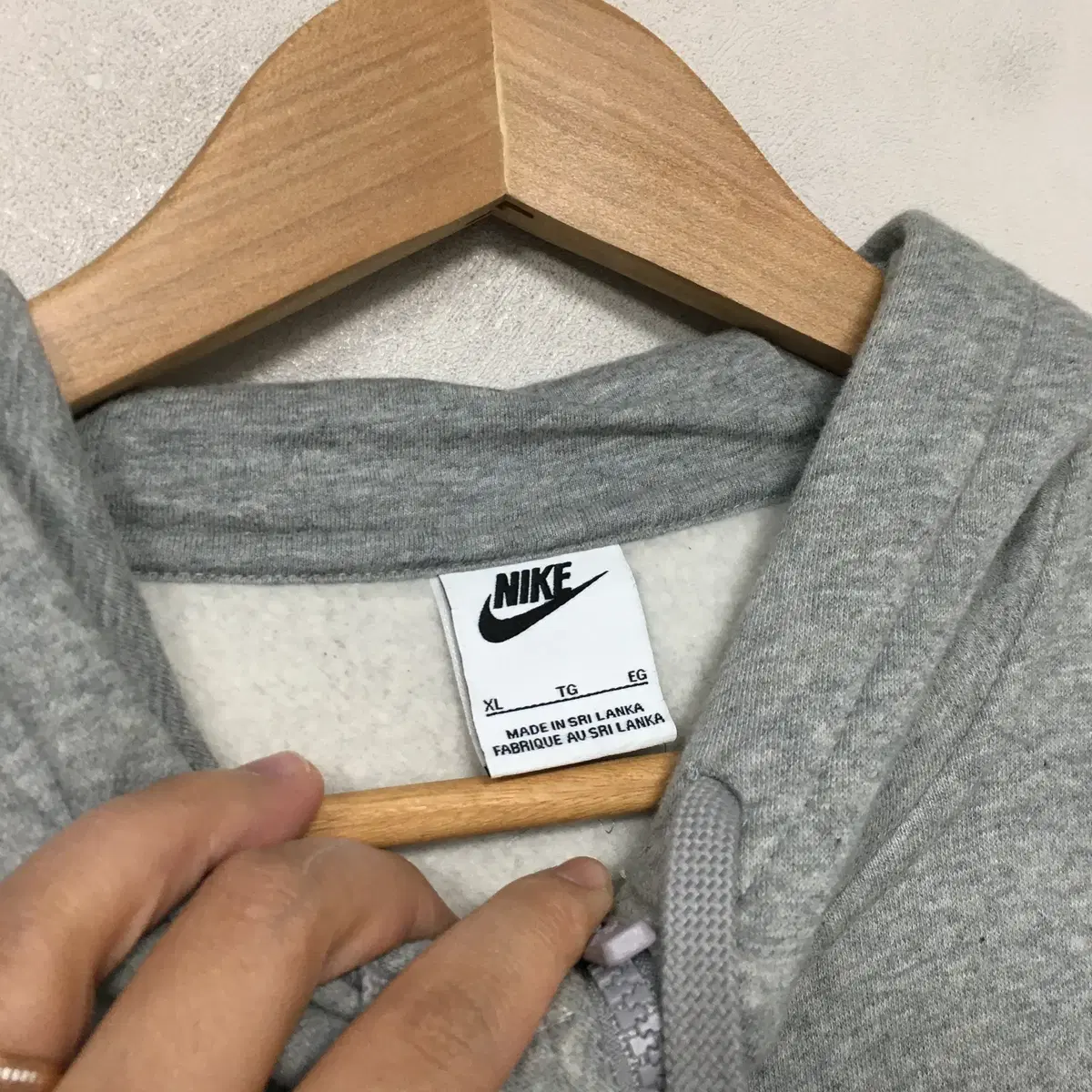 NIKE 나이키 남성 기모 후드집업 105