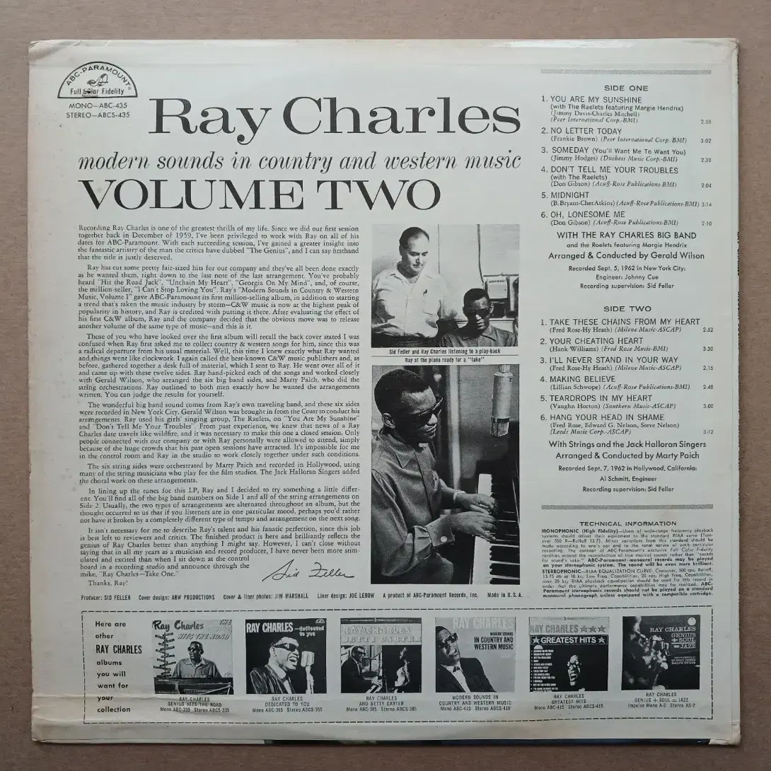 LP ray charles