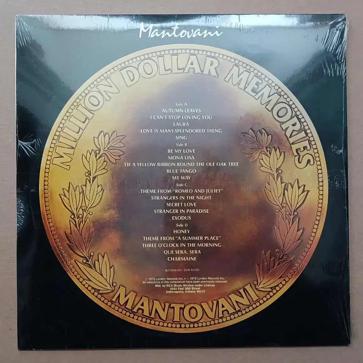 LP mantovani 2lp 미개봉