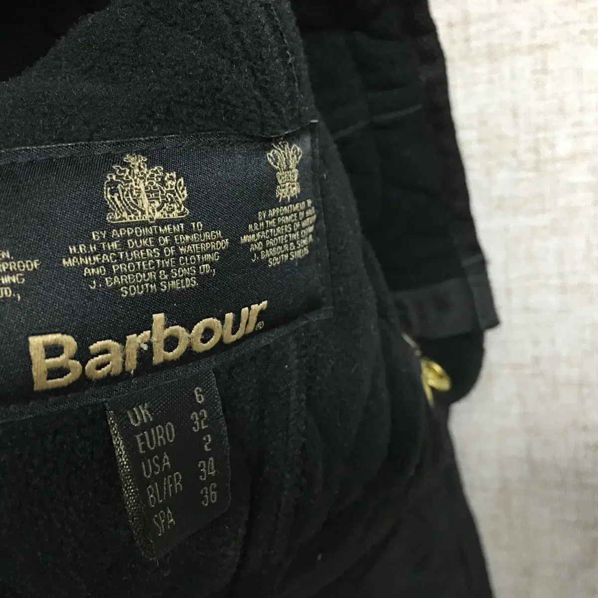 BARBOUR 바버 인터내셔널 폴라 퀼팅 자켓 (44)