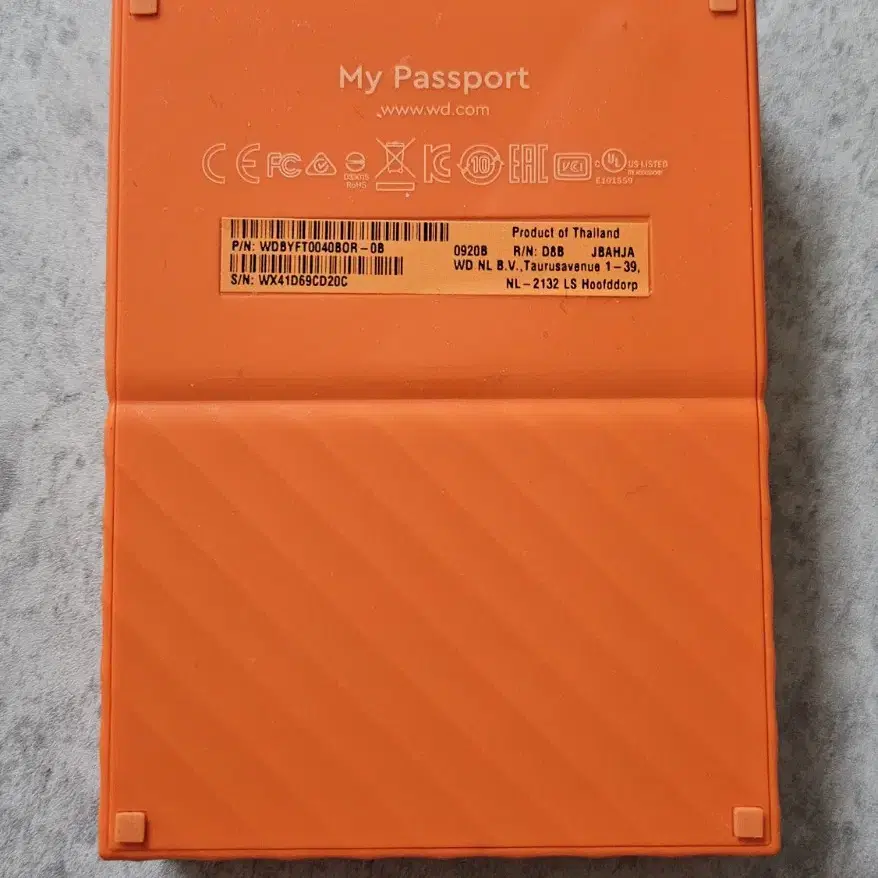 WD 외장하드 My Passport 4TB