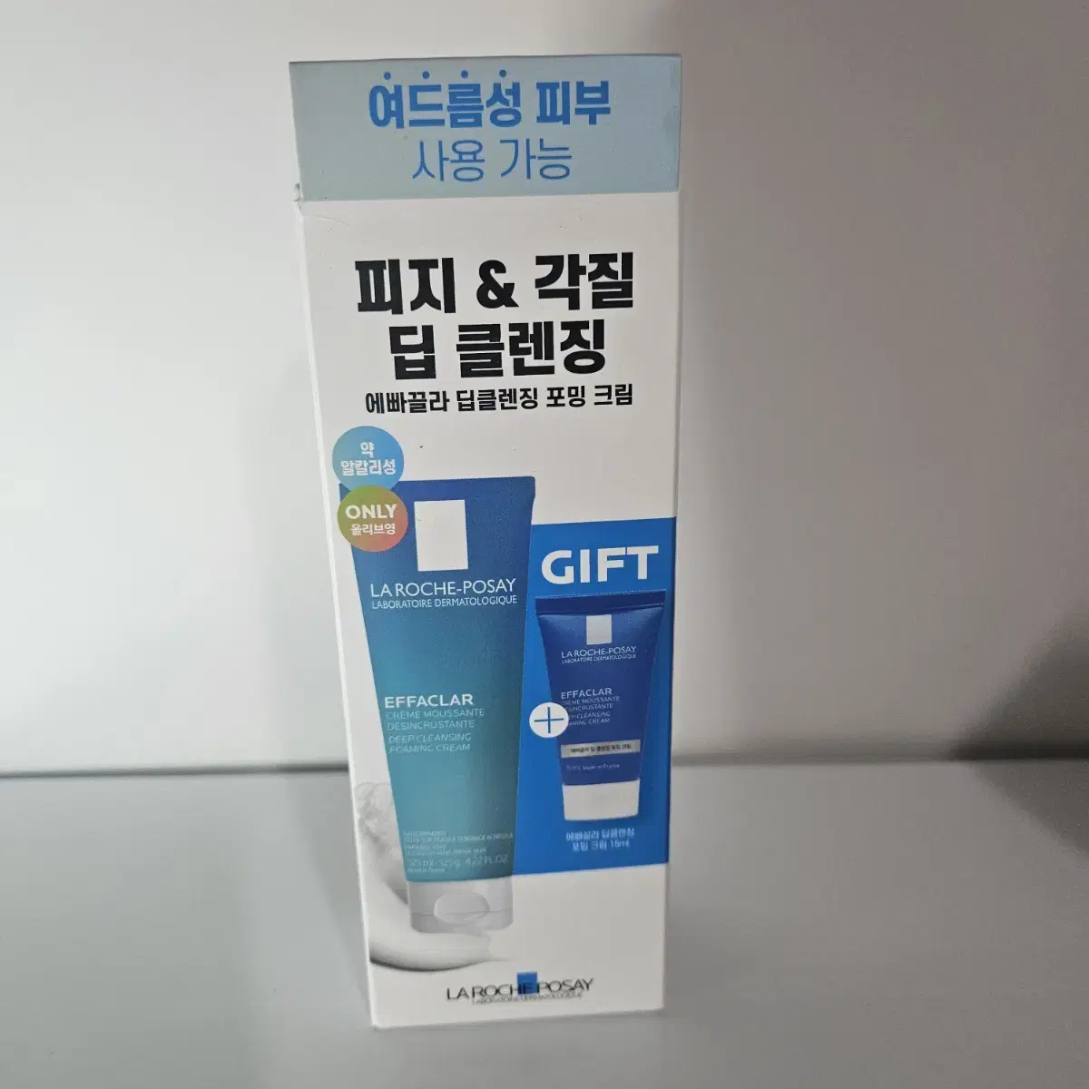 라로슈포제 에빠끌라 제거 딥 클렌징 폼 125ml+포밍크림 15ml