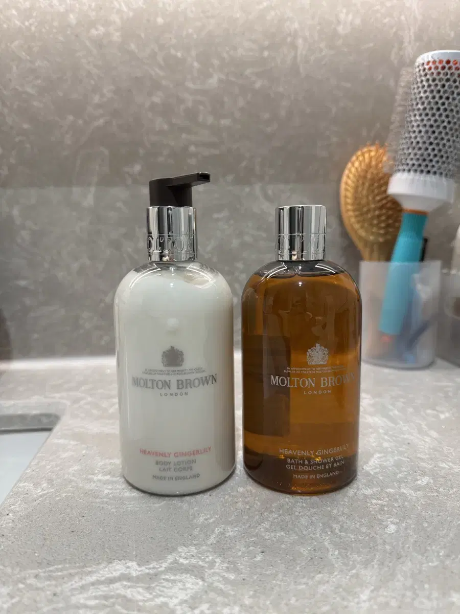 Molton Brown Heavenly Ginger Lily Shower Gel + Body Lotion