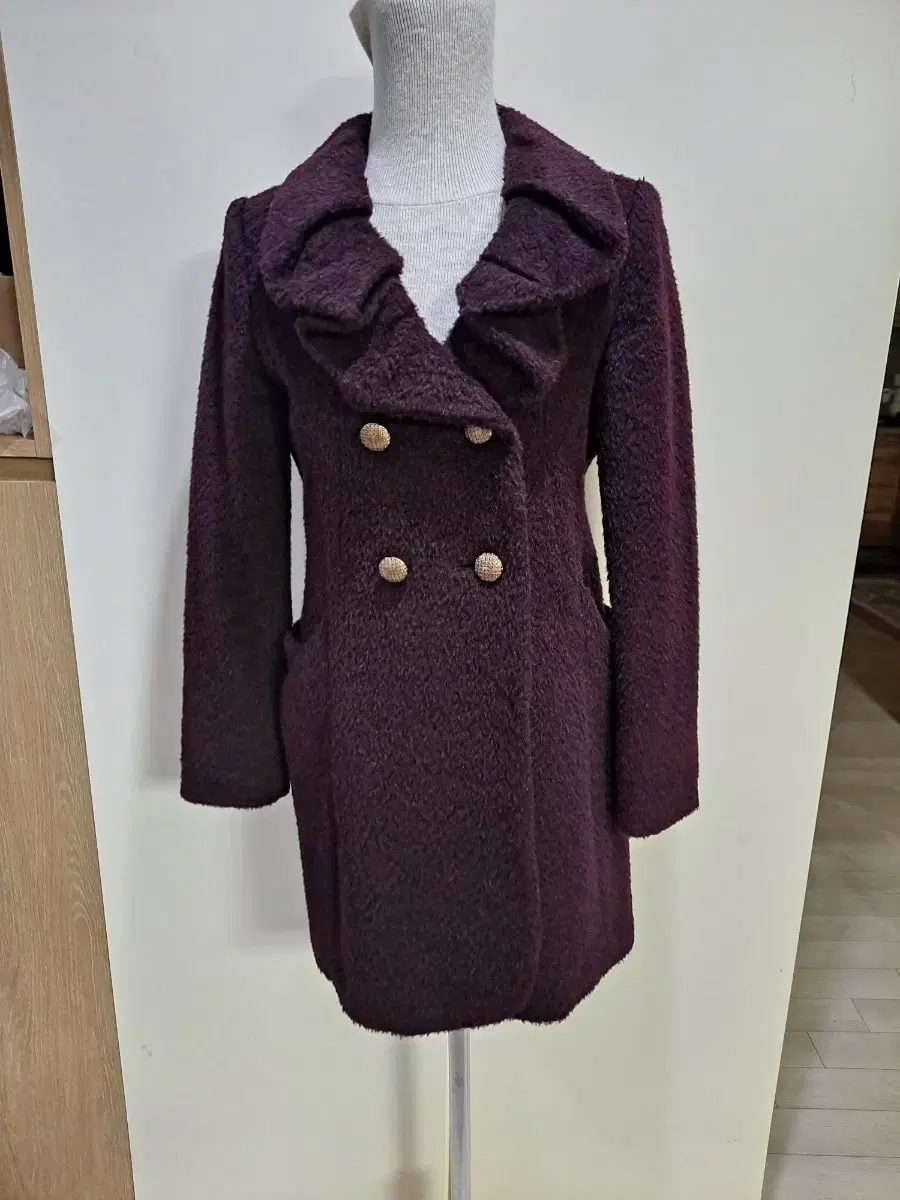 Si Women's Wool and Alpaca Coat Brand New