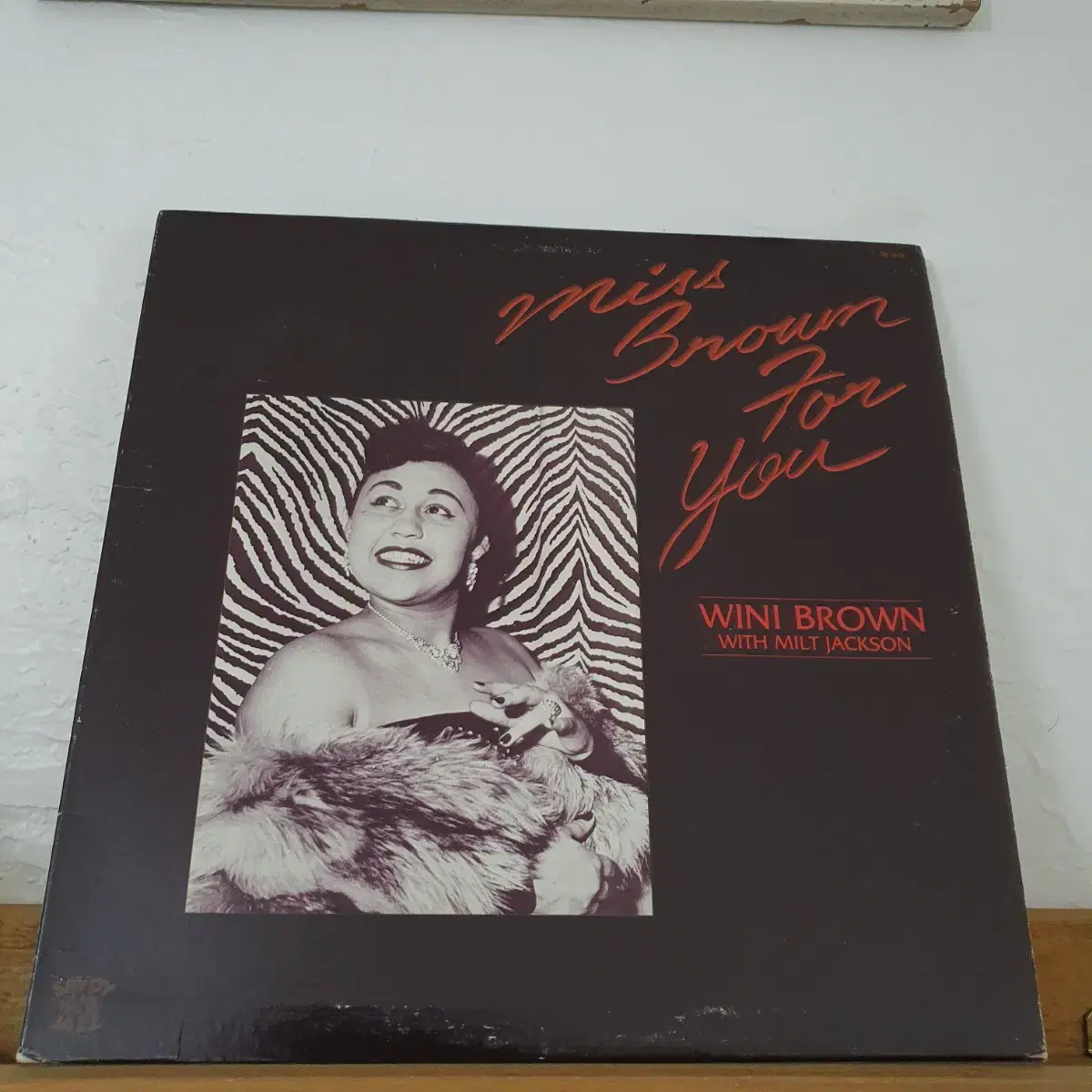 위니브라운 WINI BROWN LP  1986 JAZZ    미국원반