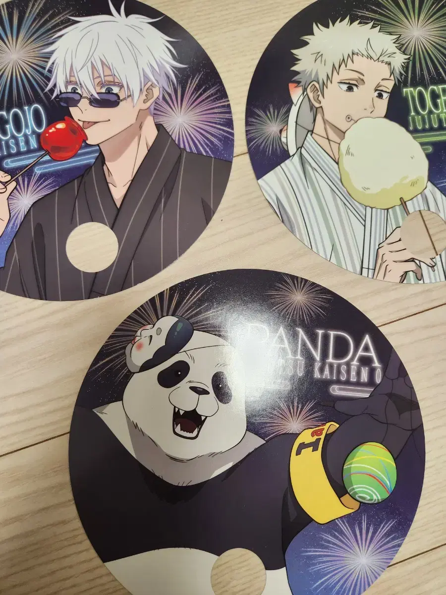 Zuu Rotation0 pre-order benefit Fan Gojo Inumaki Panda