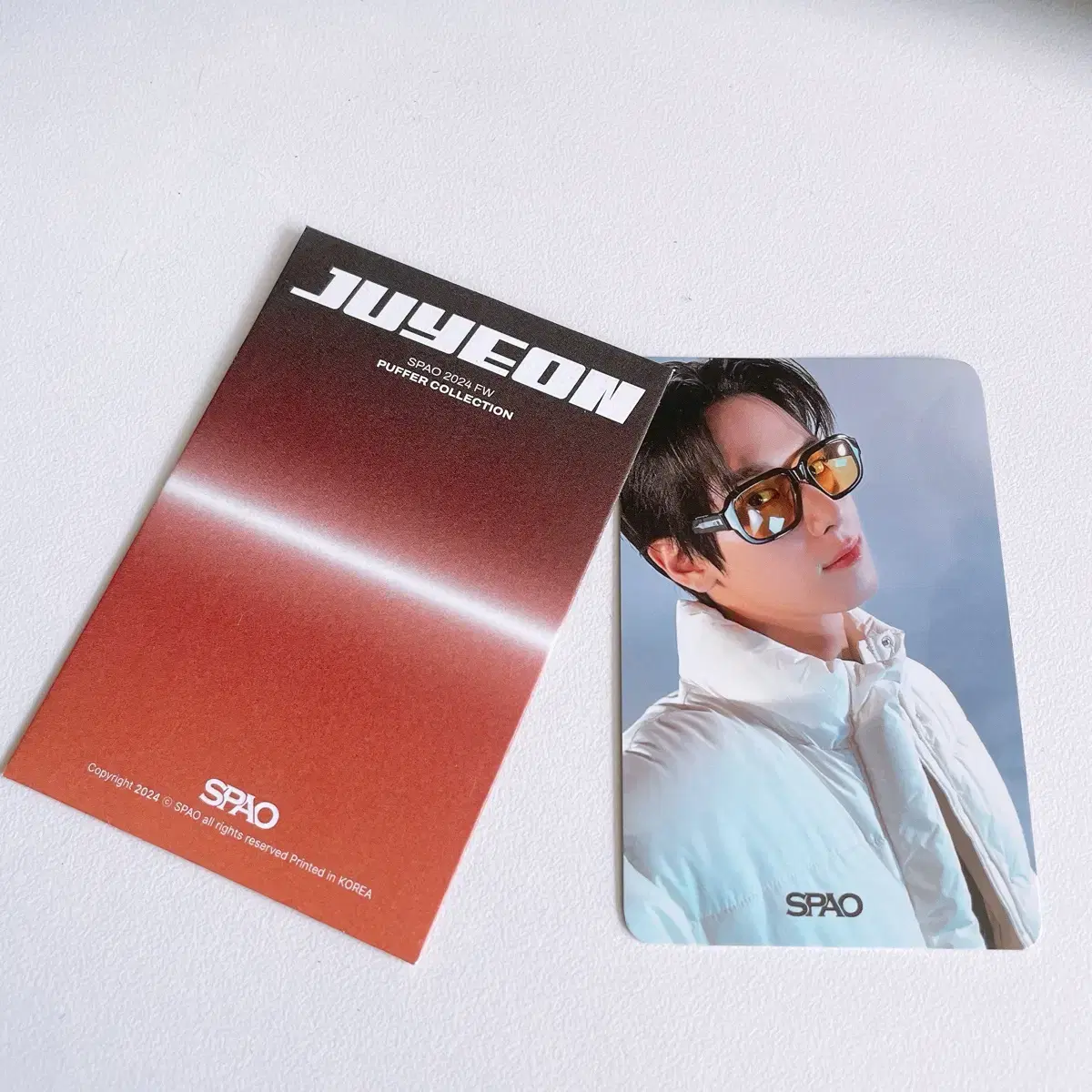 The Boyz juyeon spao photocard