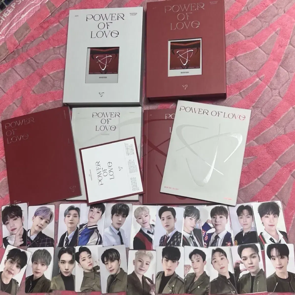 세븐틴 파워오브러브 dvd+디지털코드 양도