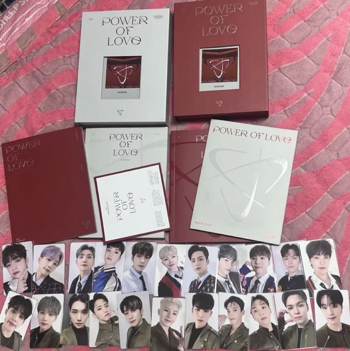 세븐틴 파워오브러브 dvd+디지털코드 양도