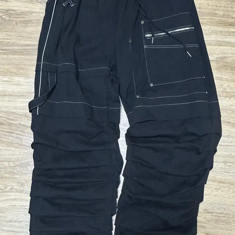 러브이즈트루 CH WIDE PANTS(BLACK)