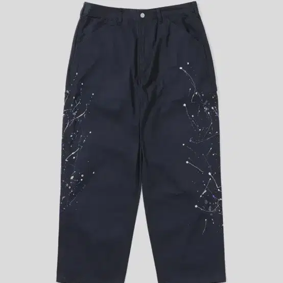 예스아이시 예스아이씨 Painted Carpenter Pants Navy