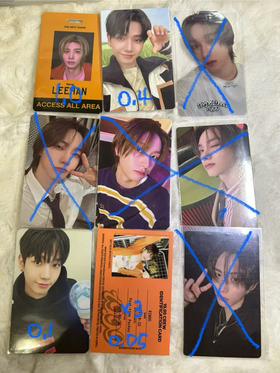 boynextdoor boynextdoor photocard photocard wts sell sungho liu jaehyun taesan eunhak