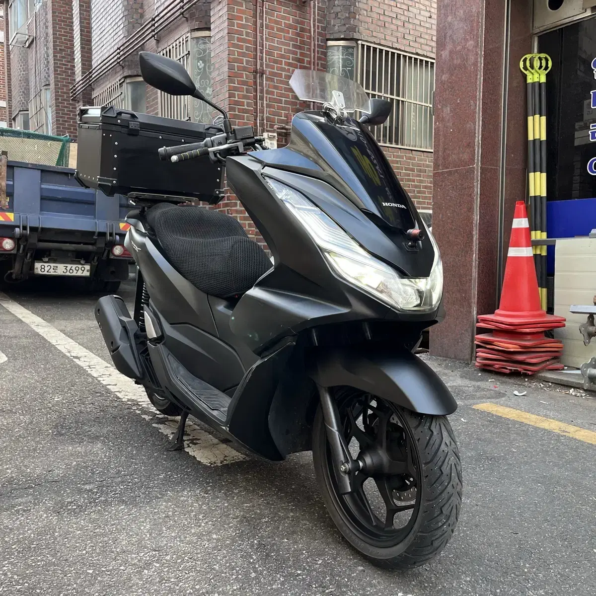 2021년식 PCX125 ABS모델 혼다 1인차주 멧블랙