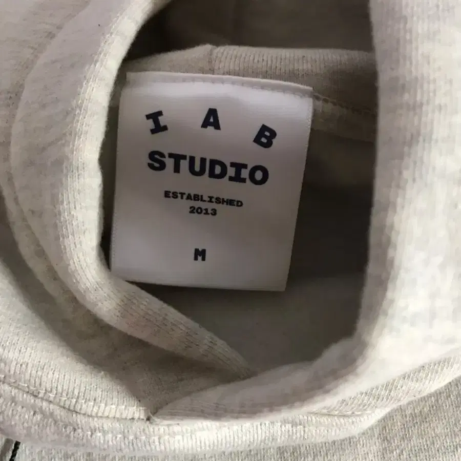 IAB Studio Hoodie 오트밀 버건디 M,XL