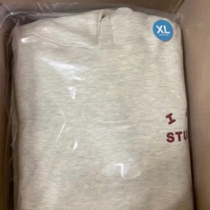 IAB Studio Hoodie 오트밀 버건디 M,XL