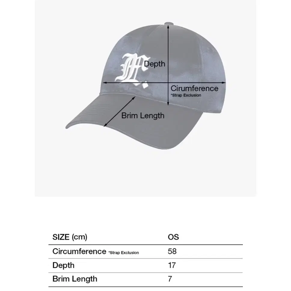 엘엠씨 모자(GOTHIC SATIN 6PANEL CAP)