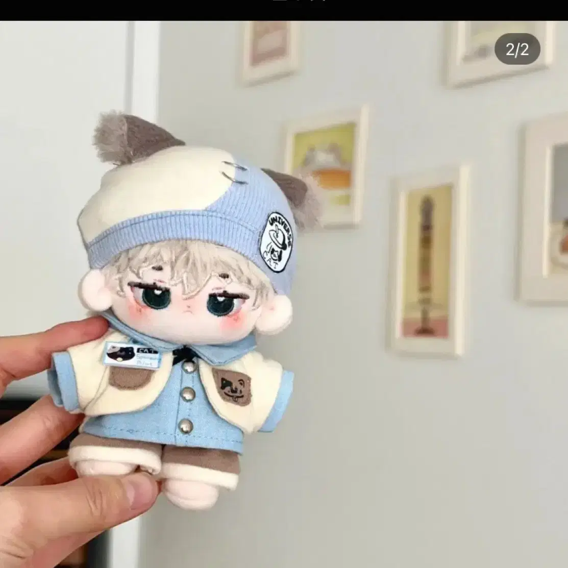 10cm 인형 옷 블루캣 원가 양도