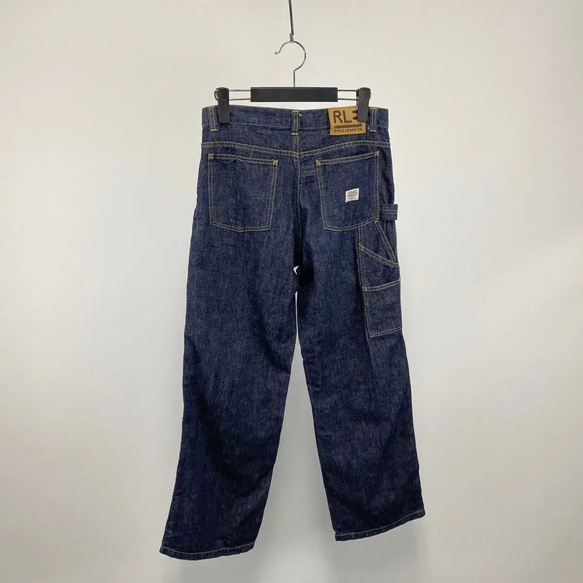 빈티지 POLO JEANS CO 더블니 워크 데님팬츠