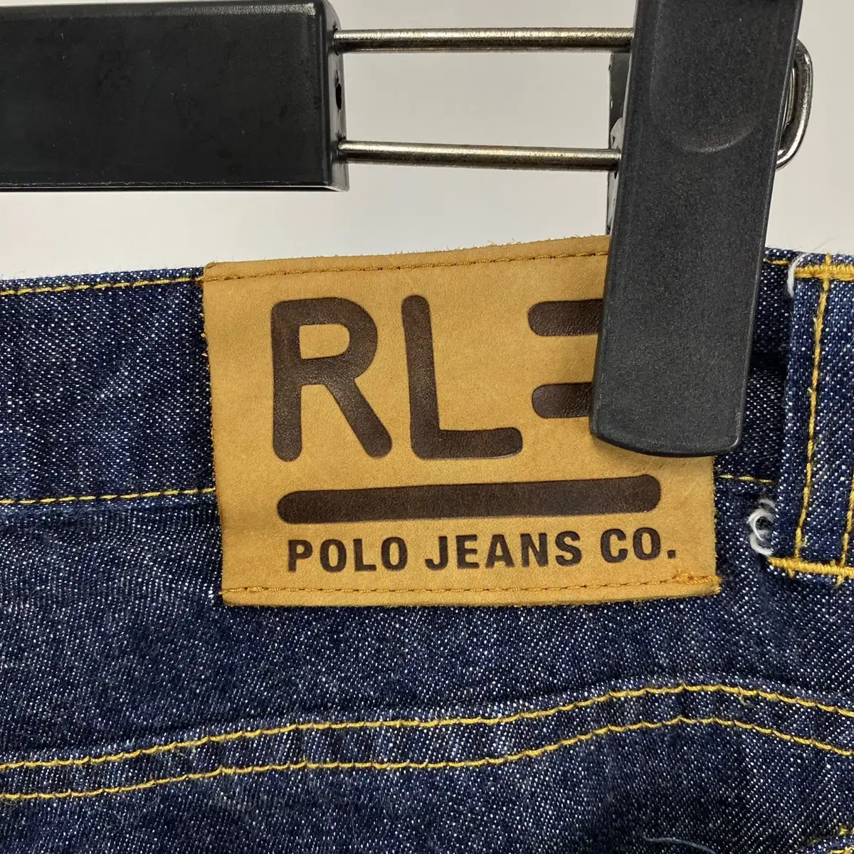 빈티지 POLO JEANS CO 더블니 워크 데님팬츠