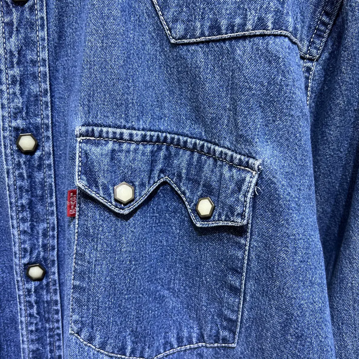 LEVIS (Made in Hong Kong) 웨스턴 셔츠