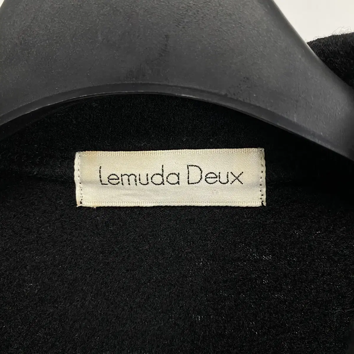 빈티지 Lemuda Deux 울 집업 자켓