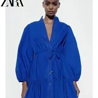 ZARA 자라 퍼프 원피스