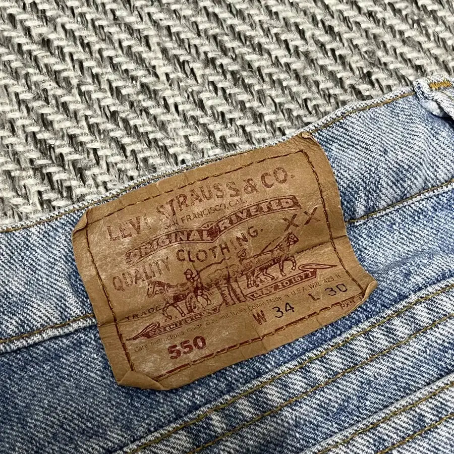 리바이스 550 90s made in USA