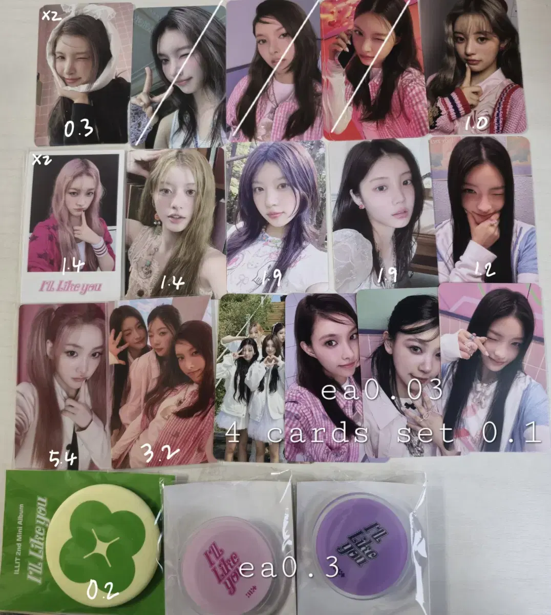 Eyelet I'll like you cherish photocard photocard unreleased photocard wts sells