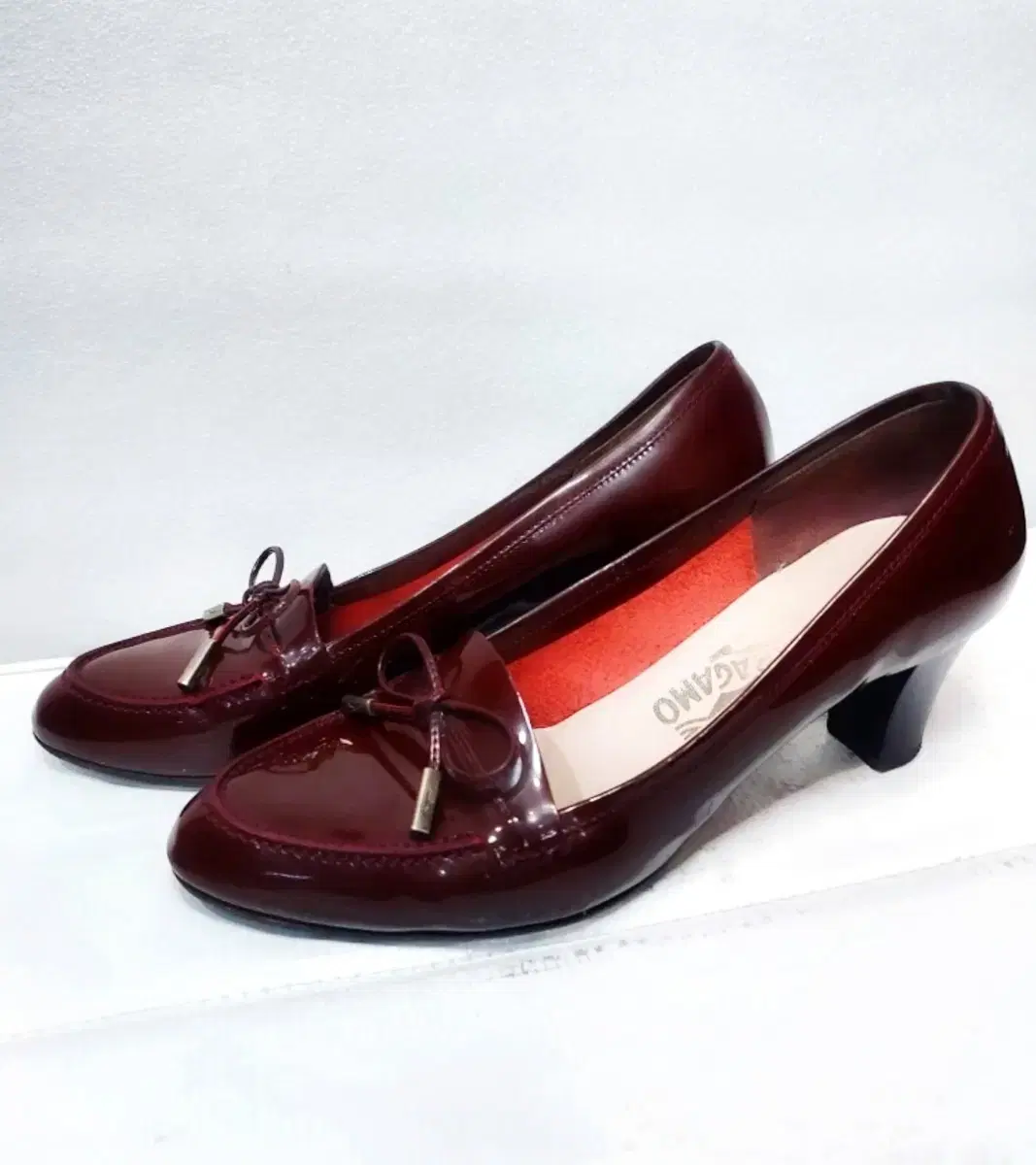 FerragamoGenuineBurgundyShoes