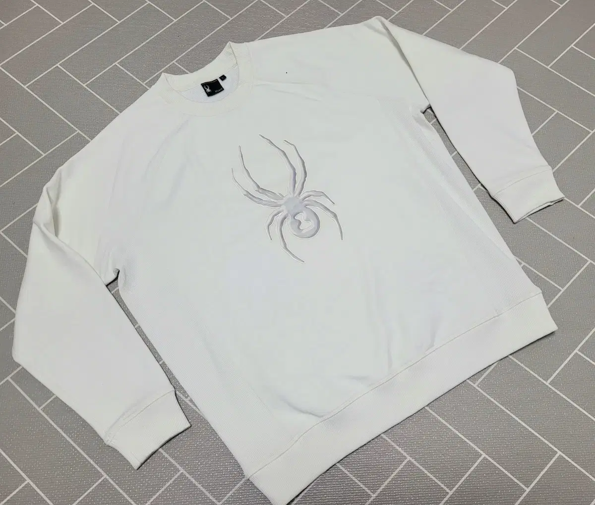 Spider Emo Big Logo Man-to-Man White L