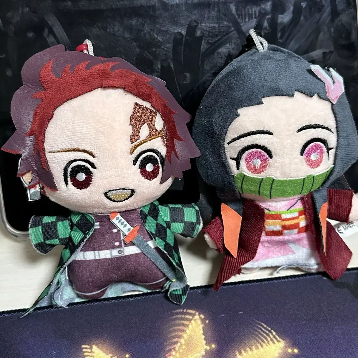 Earblade Demon Slayer Nezuko Tanjiro Nui doll Goods Acrylic