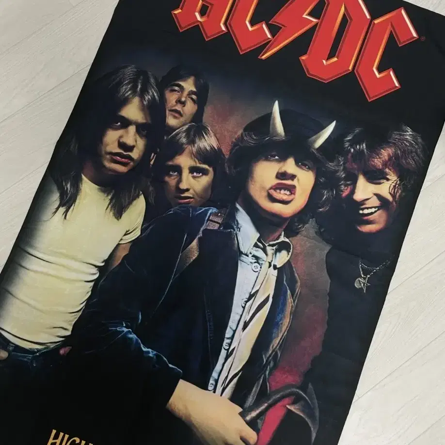 AC/DC 텍스타일 포스터 공식 굿즈