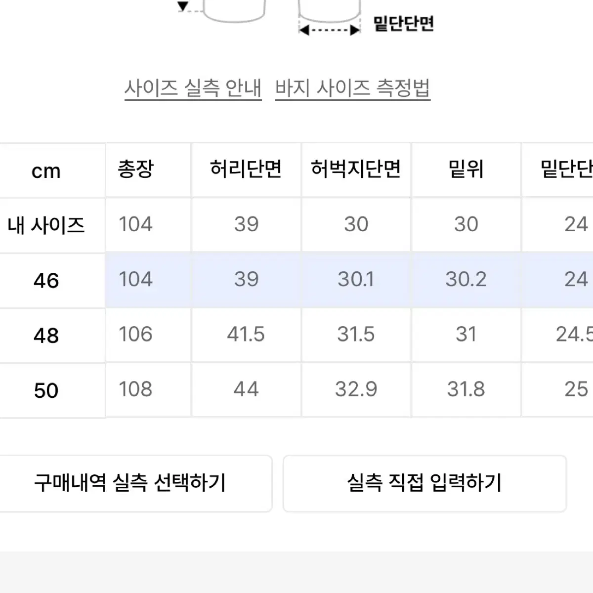 메종미네드 카펜터 데님 46