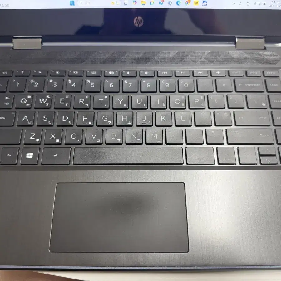 HP 파빌리온 x360 dh1150tu 노트북 팜