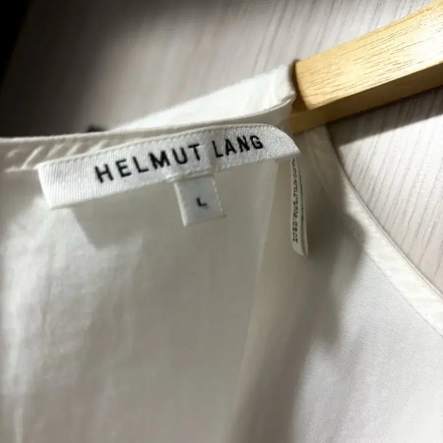 헬무트랭 helmutlang 컷 블라우스 셔츠