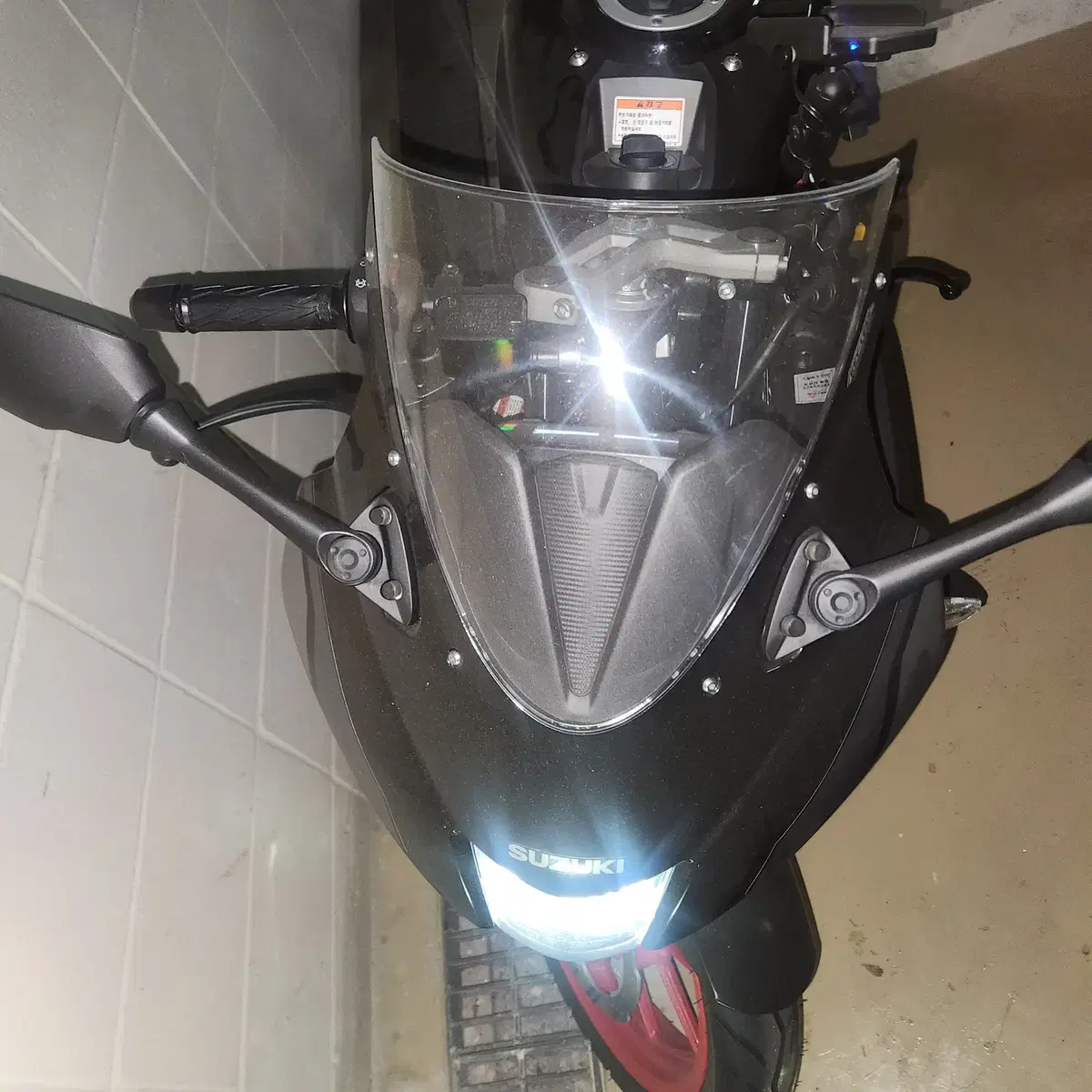 gsx r 125 2023년식1,2@@km 상태 A (업자X)