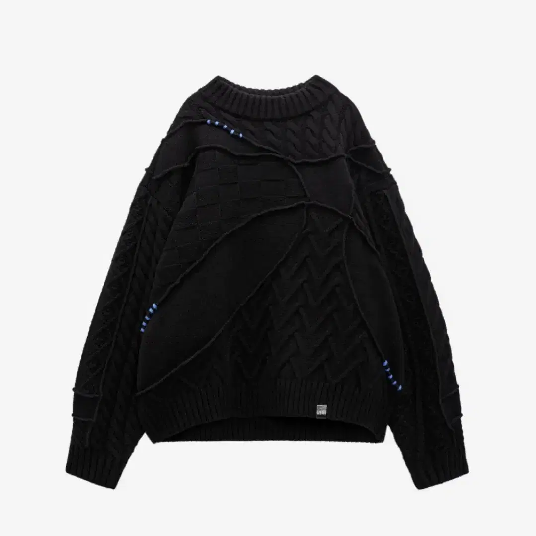 자라 아더에러 Oversized Knit Black L/XL