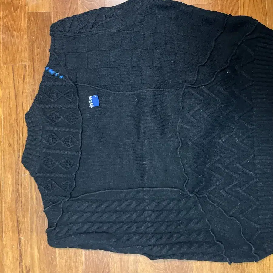 자라 아더에러 Oversized Knit Black L/XL