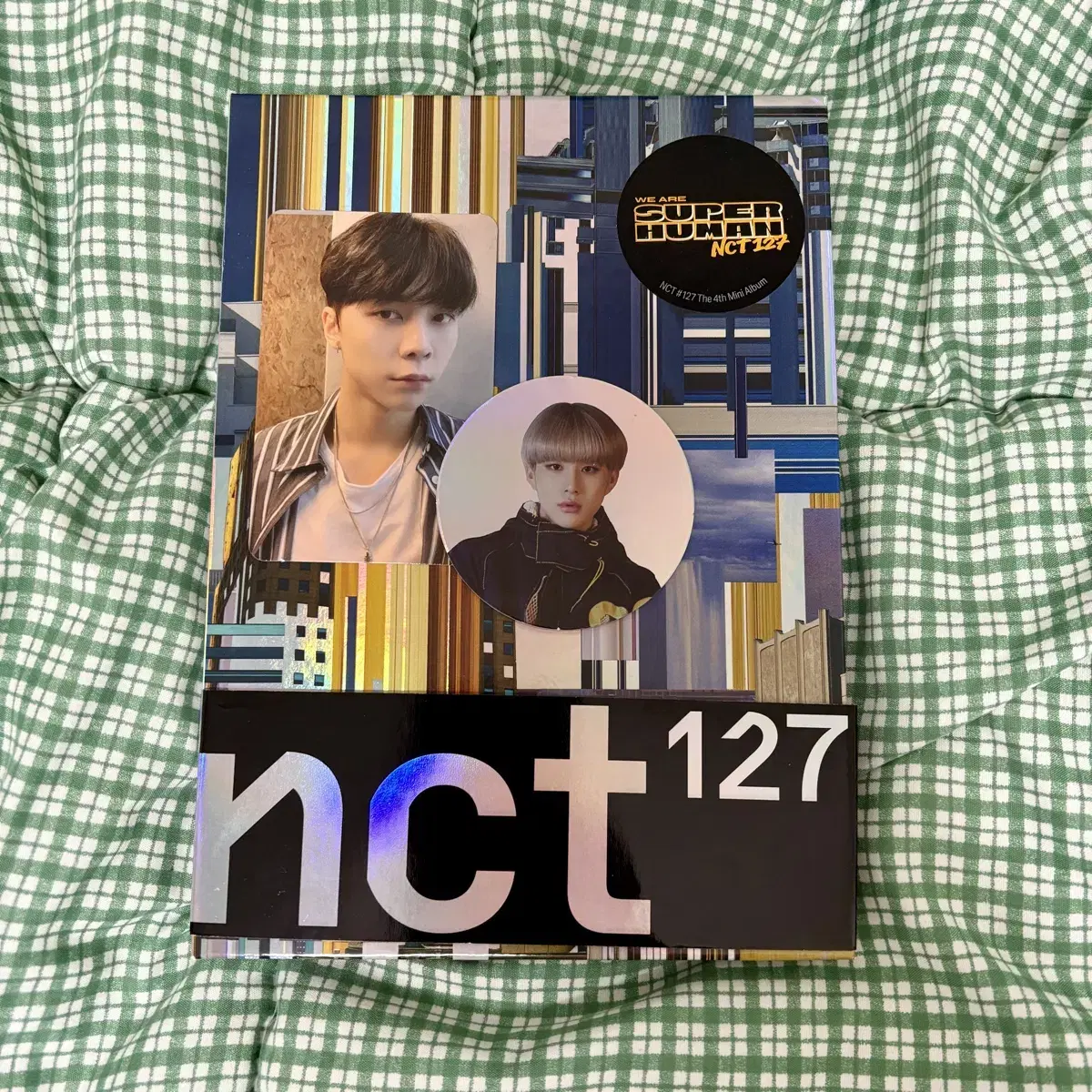 엔시티127 슈퍼휴먼 개봉 앨범 쟈니 정우 nct127