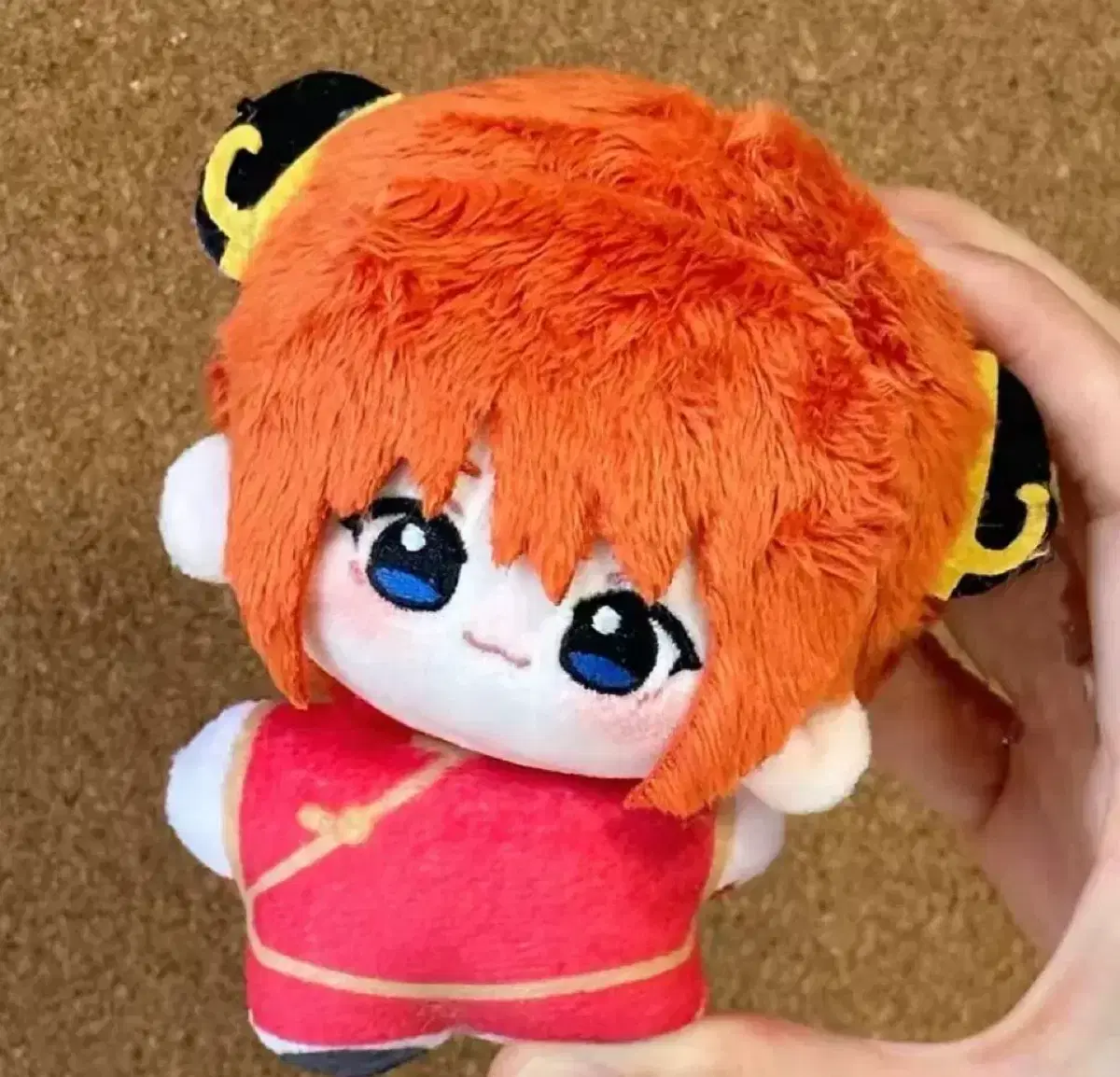 Gintama Kagura Rattle 10cm Nui ~1/10 Gintoki Hijitaka