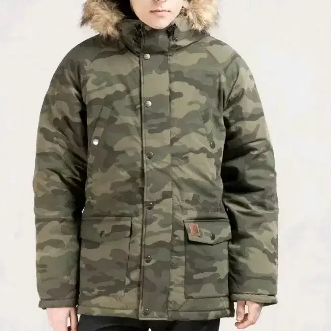 칼하트 Camo Trapper Parka