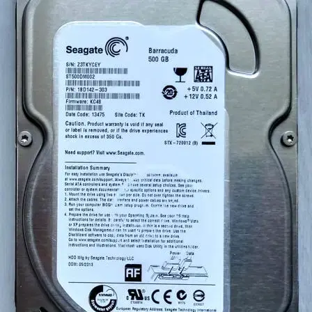 500GB 하드디스크(Seagate HDD) \5,000원 판매합니다