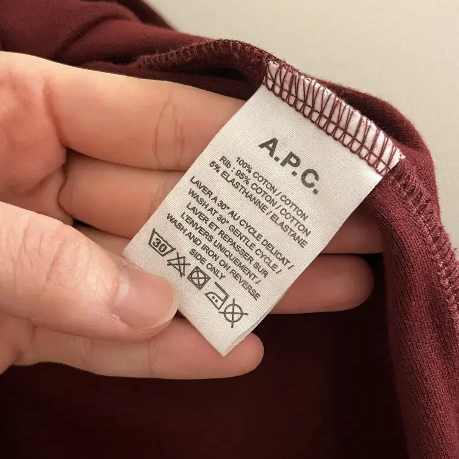 A.P.C. 아페쎄 맨투맨 L 새상품