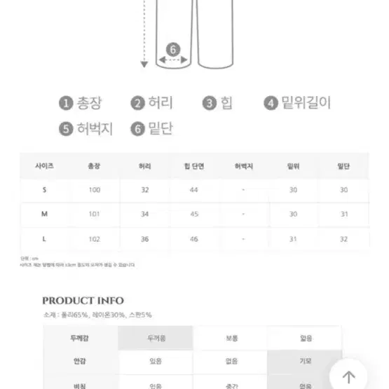 에이블리 가나다란 하이웨스트 기모 슬랙스 (새거)