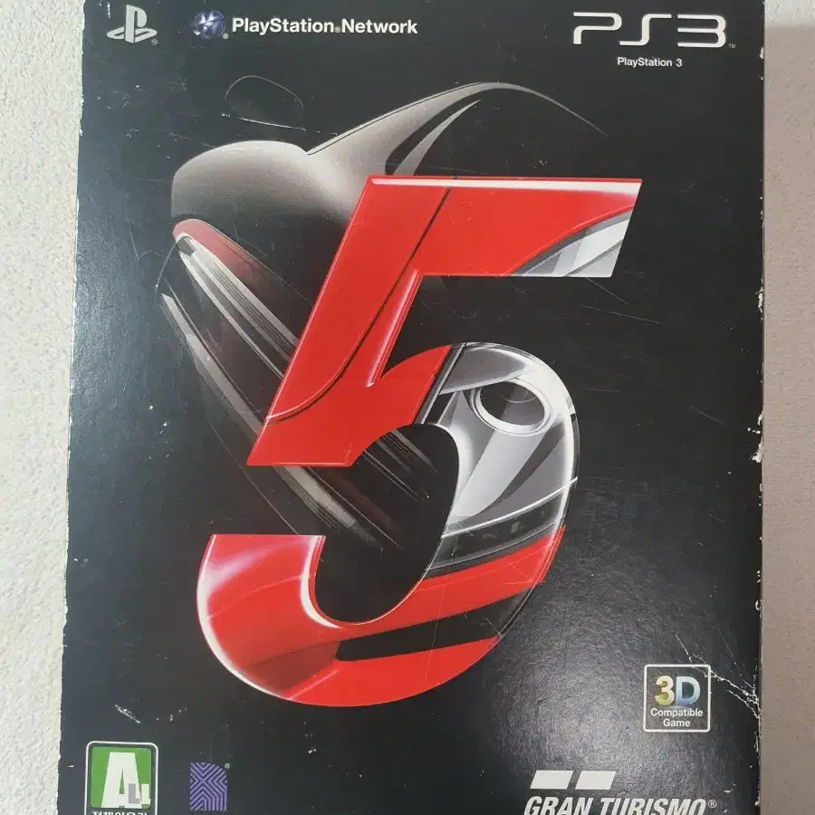 ps3 그란투리스모5 정발 (가이드북 포함)