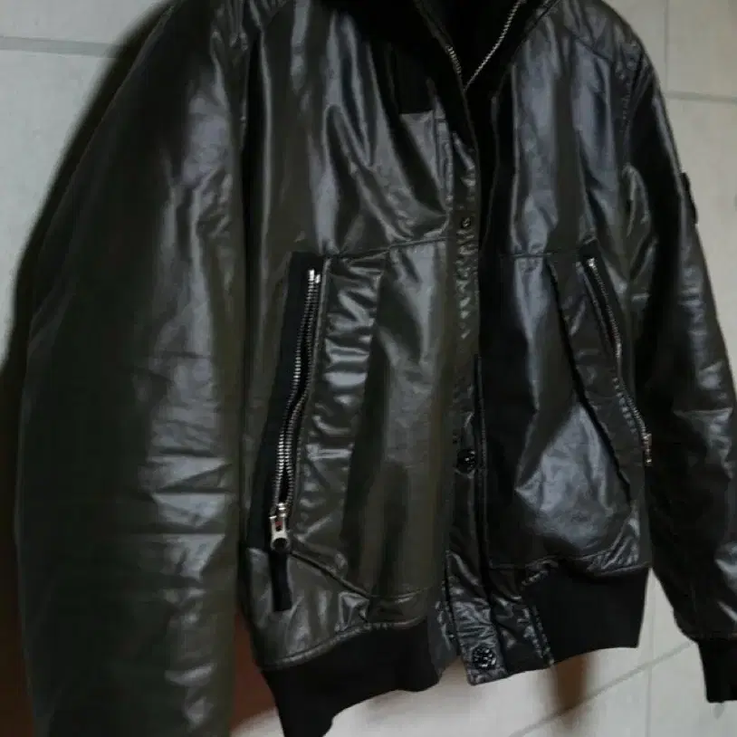 스톤 아일랜드 WAXED iced jacket2