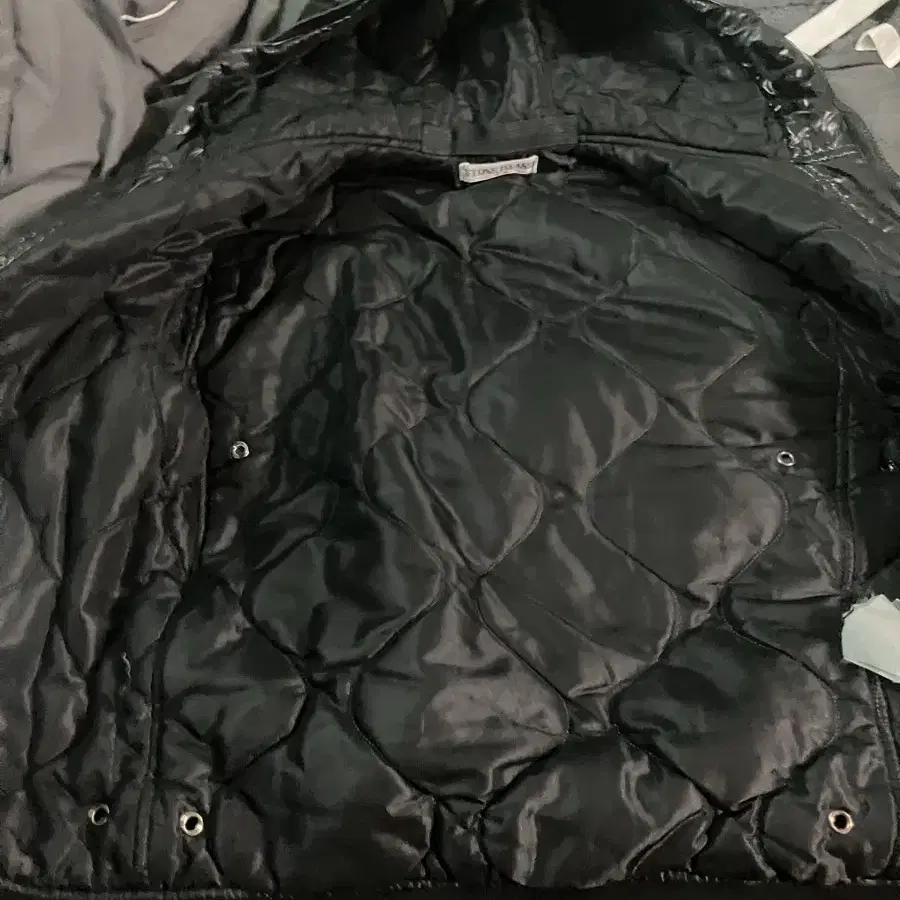 스톤 아일랜드 WAXED iced jacket2