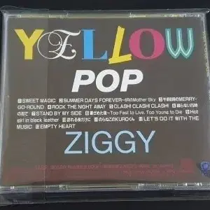 ZIGGY 지기 5집 앨범 YELLOW POP 음반