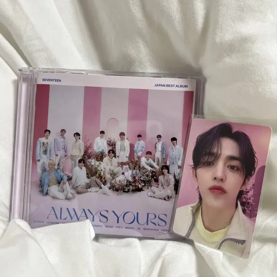 세븐틴 always yours 개봉앨범& 에스쿱스 포카